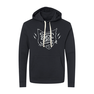 Limited Edition- Heavyweight Black Magic Stencil Hoodie